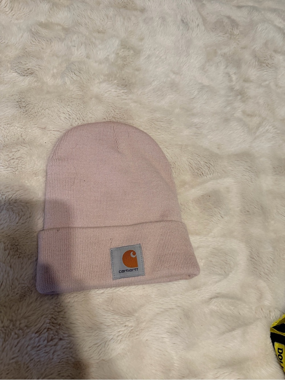 Carhartt Women’s Light Pink Knit Cuffed Beanie